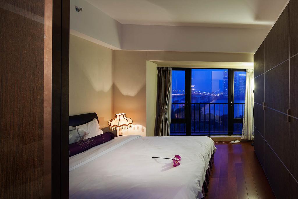 U Hotel Apartment Guangzhou Buitenkant foto