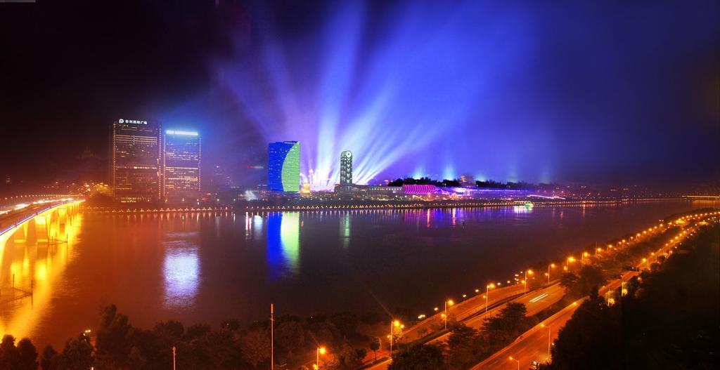 U Hotel Apartment Guangzhou Buitenkant foto
