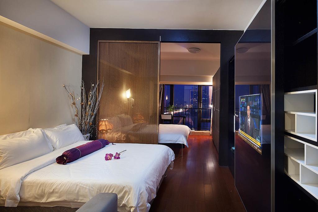 U Hotel Apartment Guangzhou Buitenkant foto